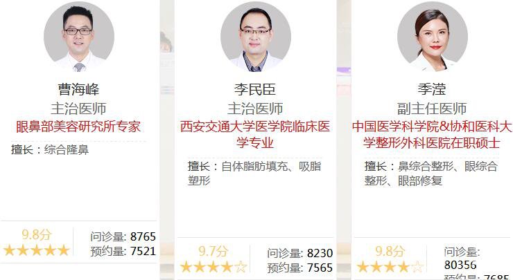 西安美立方整形醫(yī)院價格表